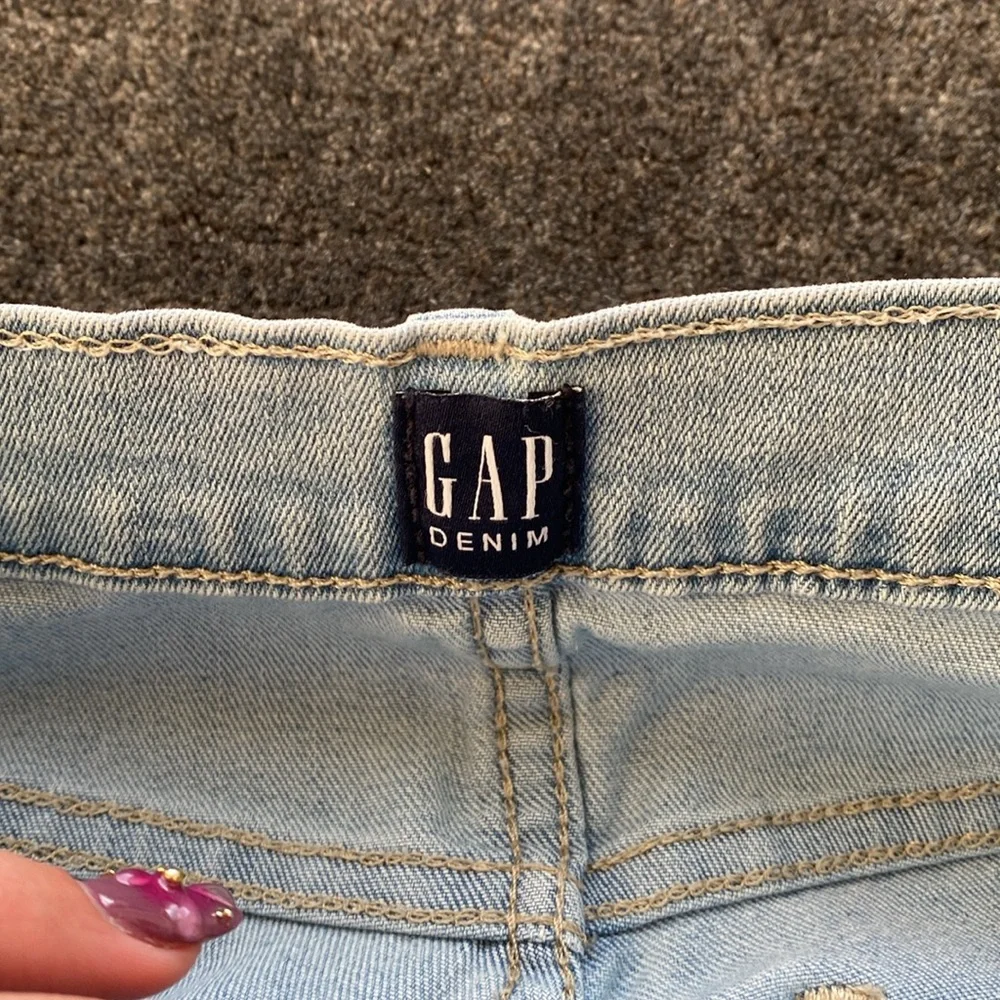 Gap high-rise light wash jegging - Picture 4 of 7